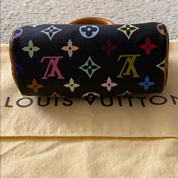 SOLD! Louis Vuitton Multicolor Mini Speedy - Picture 5 of 13